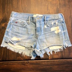 Hollister high-rise cutoff jean shorts | size 9/29